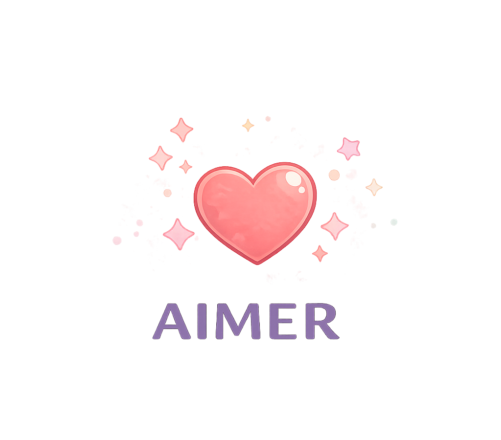 Cœur illustré représentant l’amour et la bienveillance